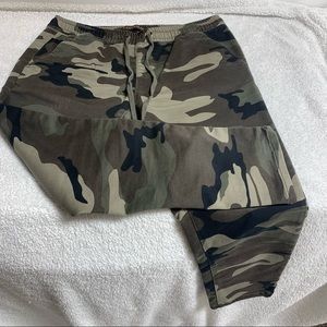 Camo joggers